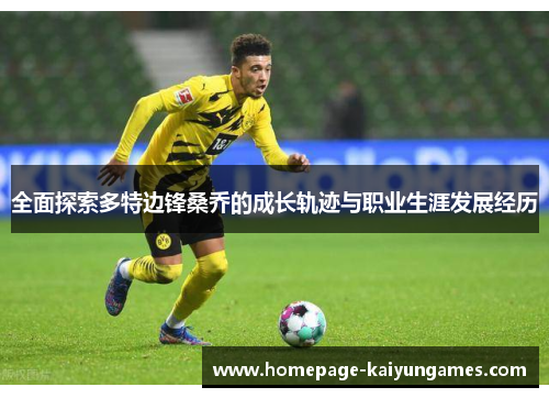 全面探索多特边锋桑乔的成长轨迹与职业生涯发展经历 全面探索多特边锋桑乔的成长轨迹与职业生涯发展经历