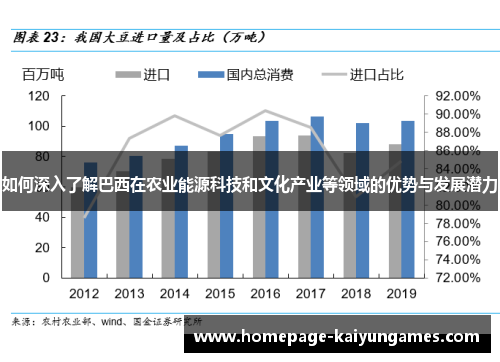 如何深入了解巴西在农业能源科技和文化产业等领域的优势与发展潜力